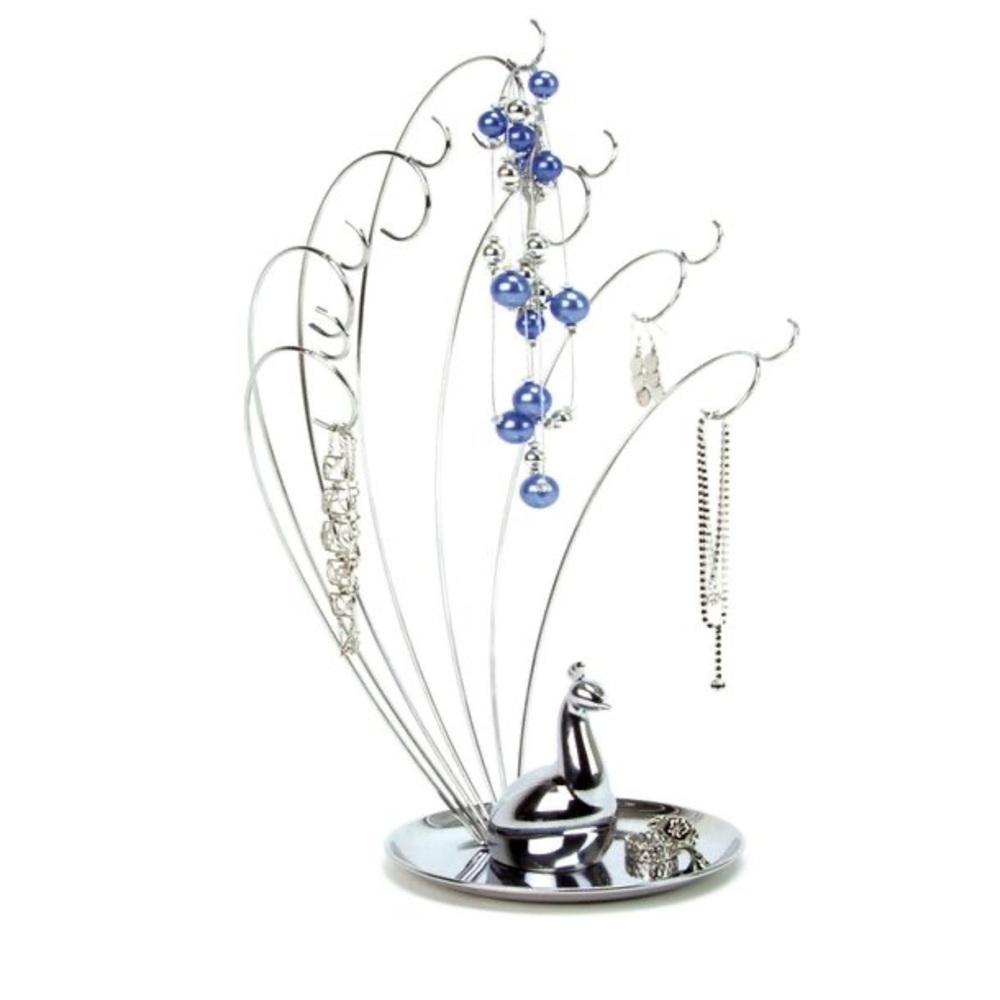 Peacock Jewelry Stand